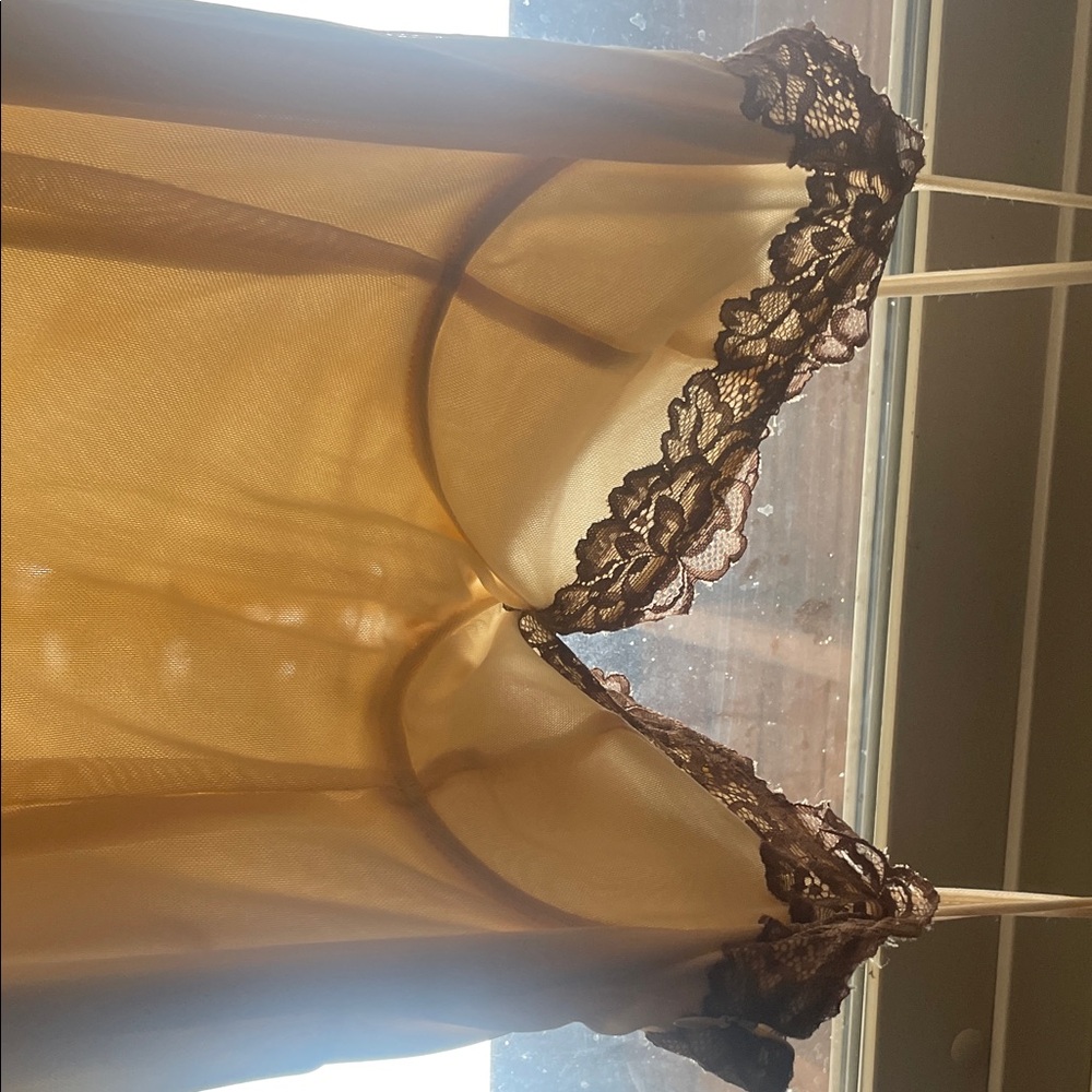Fashion Nova Yellow Strapless Slip Dress - Picture 6 of 6